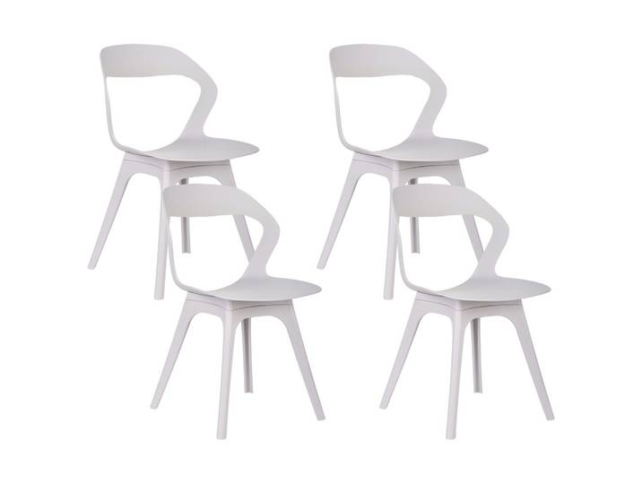 STÜHLEN 4er-Set Taupe Lachania