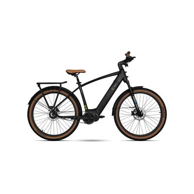 E-Bike SACHSENRAD "S8R Centro Riemenantrieb mit Alarmanlage" Gr. 48, schwarz, Elektrofahrräder, 48cm, 27,5 Zoll (69,85cm)