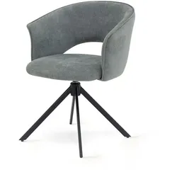 2er-Set Tom Tailor Stuhl Cruvy Stoff Grau Grey