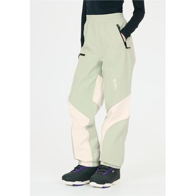 Skihose SLOPE "Blizz", Damen, Gr. S, US-Größen, grün (hellgrün), 100% Polyester, mehrfarbig, lang, Hosen Skihose, mit wasserabweisender Ausrüstung