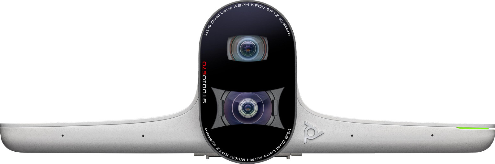 HP Poly Studio E70 Intelligente camera, 20 megapixels, 4K Ultra HD, 7,3x optische zoom, wit