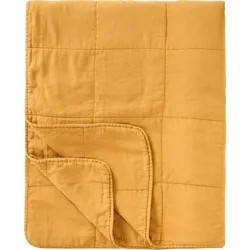 IB Laursen Vintage Bettdecke doppelt, 240 x 240 cm, harvest yellow