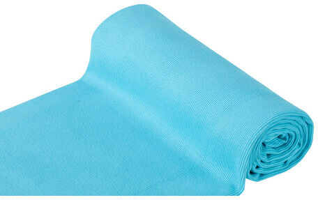 Rippen-Bündchenstoff "Comfort", türkis