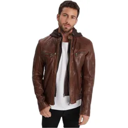 Daytona 73, Motorradjacke, Bishop Hood Lamb Paolo (Herren, XXL)
