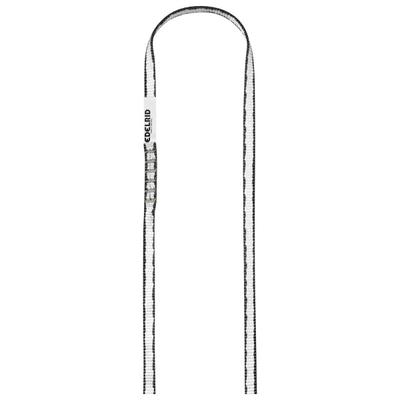 Edelrid - Dyneema Sling 11mm II - Bandschlinge Gr 90 cm weiß/grau
