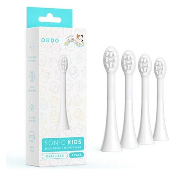 Ordo Sonic Kids Bürstenköpfe 4er ws (4x) (44917 Ordo Sonic Kids Bürste)
