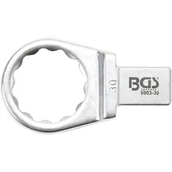 BGS Einsteck-Ringschlüssel 30 mm Aufnahme 14 x 18 - 6903-30