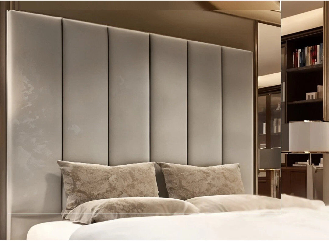 17 Stories Upholstered Velvet Headboard Baby Pink Single (3')
