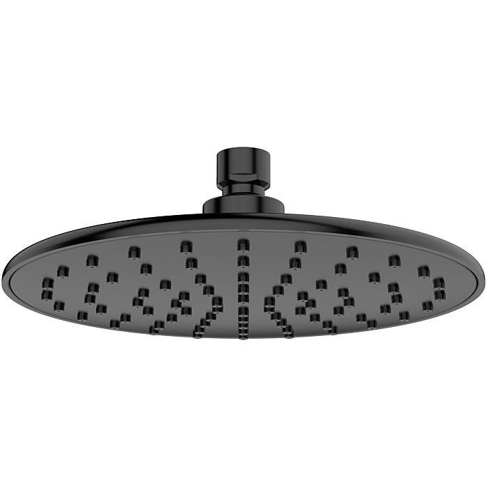 AquaCraft 100 Kopfbrause 23020002-01 200 mm rund, 9 l/min., ABS schwarz matt