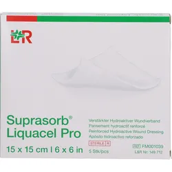 Suprasorb Liquacel pro 15x15 cm 5 ST