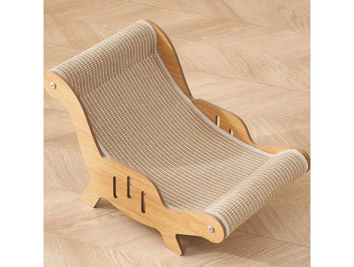 Chaise longue à gratter pour chat, canapé inclinable à gratter pour chatons, lit à gratter multifonctionnel en Sisal pour l'intérieur, chaise pour chat