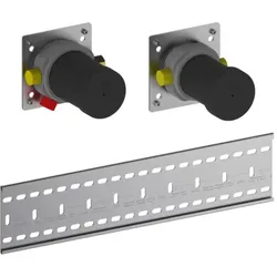 Keuco Grundkörper-Set 59953002170 für Thermostatarmatur, für 2 Verbraucher