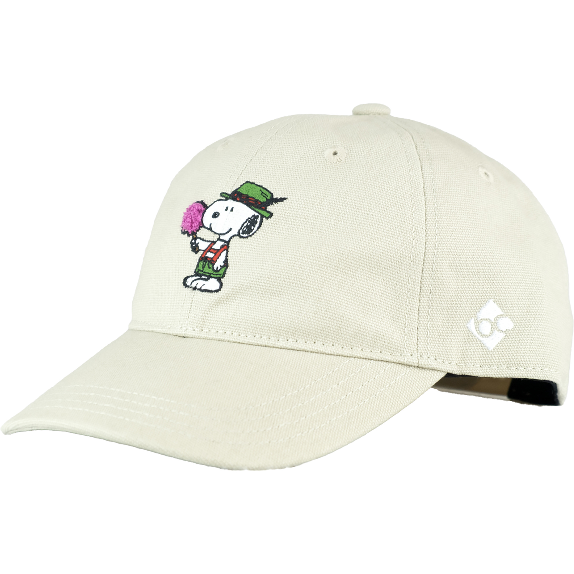 Bavarian Caps Peanuts: Snoopy Zuckerwatte Dadhat Cap Basecaps beige Lifestyle