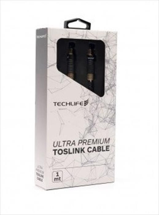 TECHLIFE Tlvt0008 Cavo Ottico 1,0m-nero