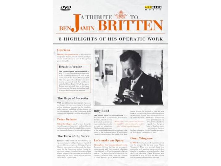 Benjamin Britten - a tribute to