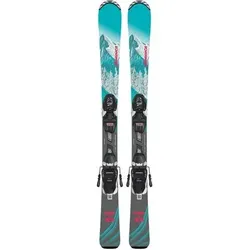 NORDICA Kinder All-Mountain Ski TEAM G(100-140)+J4.5 FDT, Größe 110 in Grau Grau