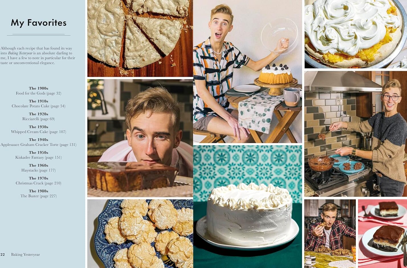 DK Baking Yesteryear by B. Dylan Hollis - Hardback Cookbook - 101 Vintage Recipes 1900s-1980s - Bestselling Baking Book