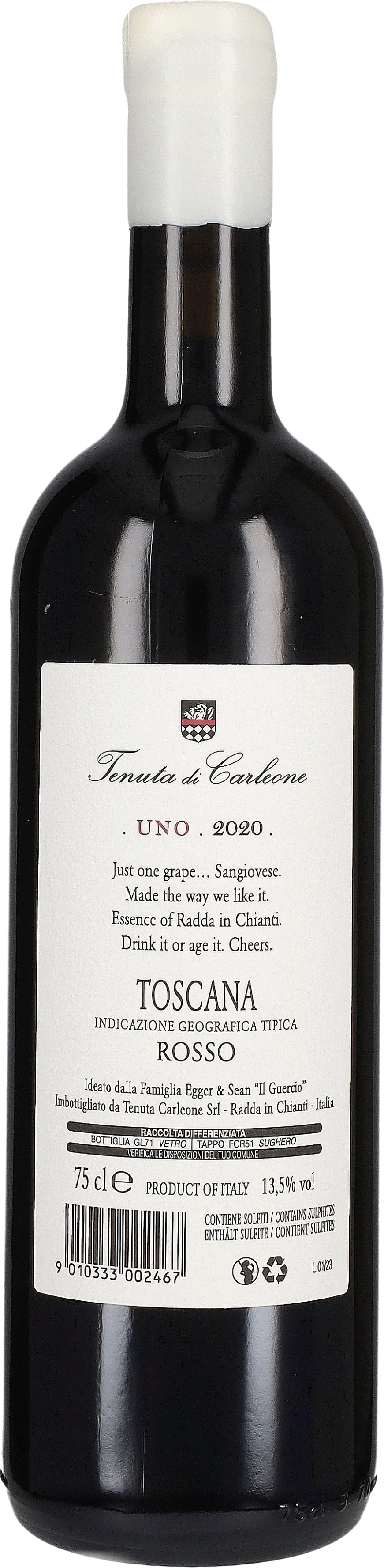 Sangiovese 'Uno' Tenuta di Carleone 2020