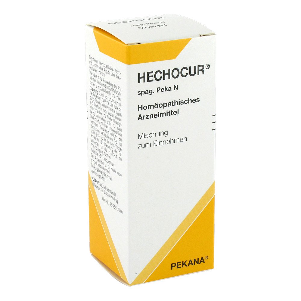 PEKANA Naturheilmittel GmbH Hechocur spag. Peka N Tropfen 03796181