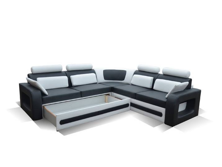 Xlmoebel Ecksofa Schlafsofa Polster Wohnzimmer Funktions Couch Sitz Garnitur, Made in Europa