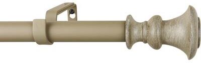 Urbanest 1-inch Diameter Tavo Adjustable Single Drapery Curtain Rod