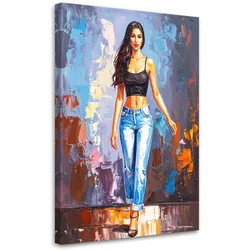 LEINWANDBILD Menschen & Charaktere 80x120cm