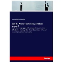 Darf die Wiener Hochschule paritätisch werden?, Schulbücher von Johann Michael Häusle