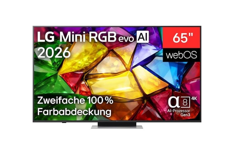 LG 65MRGB88B9B MiniLed 165,1 cm (65 Zoll) Fernseher 4K Ultra HD 65MRGB88B9B.AEU