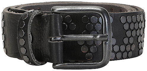 B.BELT Ledergürtel schwarz   90 90