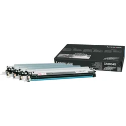 Lexmark C53034X Fotoleiter, C53x Serie, 4-er Pack, Drucker Zubehör