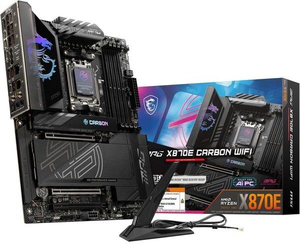 MSI MPG X870E Carbon WIFI AM5 DDR5 ATX Motherboard