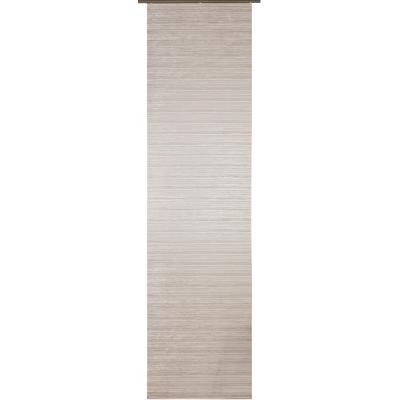 Schiebegardine WECKBRODT "Antoni" Gr. 1, beige (creme), B:60cm H:245cm, Polyester, Gardinen, Raumteiler, strukturierte Oberfläche, halbtransparent, Store