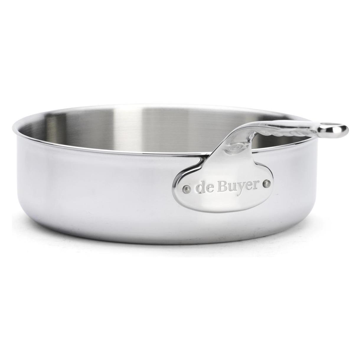 de Buyer Affinity Sauteuse (Bratpfanne, Aluminium, Edelstahl, 28 x 14.40 cm) (DB3730-28)