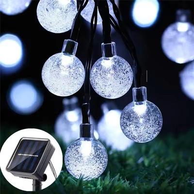 Uplift Treasures Solar Crystal Globe LED String Lights white 6.5 M 30 Leds (1 Pc)