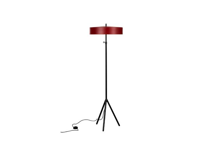 Bsweden Cymbal Stehleuchte Rot matt