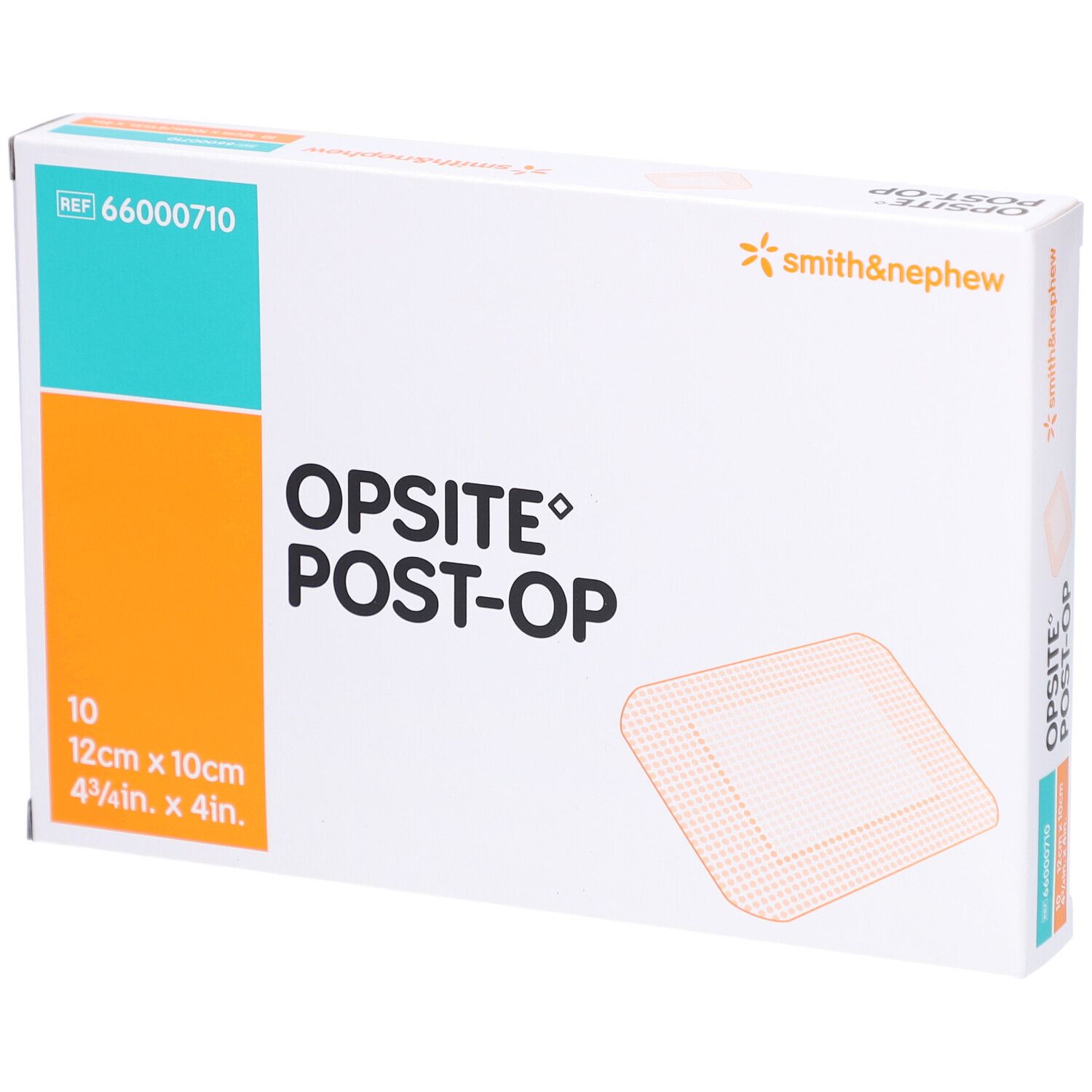 Opsite Post OP Folienverb 12x10cm ster 10 Btl St Pflaster
