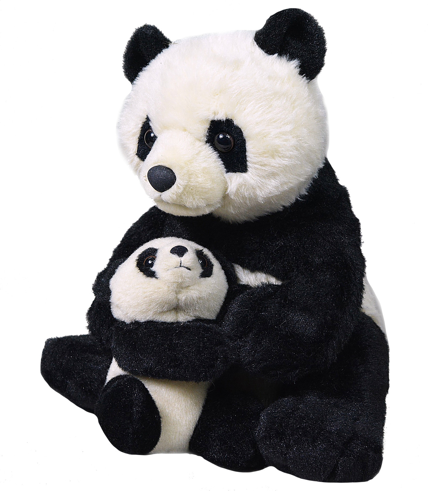 Wild Republic Knuffel Moeder en kind Panda