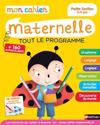 Françoise Kretz-Idas - Mon cahier maternelle, petite section 3-4 ans : tout le programme - Preis vom 12.10.2026 11:37:12 h