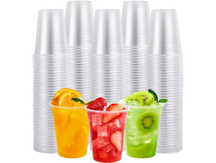 spar-home® Plastikbecher 0,4 l – Einwegbecher Plastik Glühweinbecher Weihnachten Einweg Becher für Kalt Heißgetränke Glühwein Party (800)