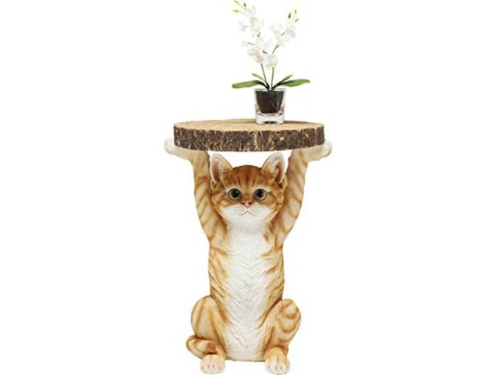 Kare Design Kat Bijzettafel, Bruin