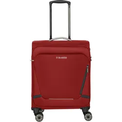 Travelite Jetpack Max 4 Rollen Kabinentrolley 55 cm, Koffer, Rot