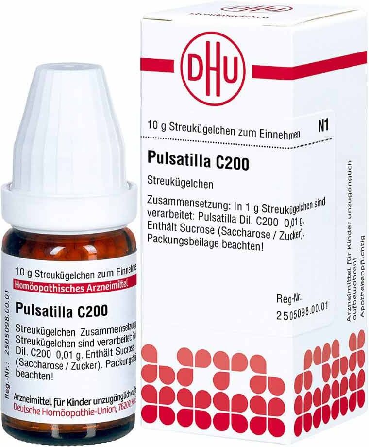 DHU Pulsatilla C200 Globuli 10g
