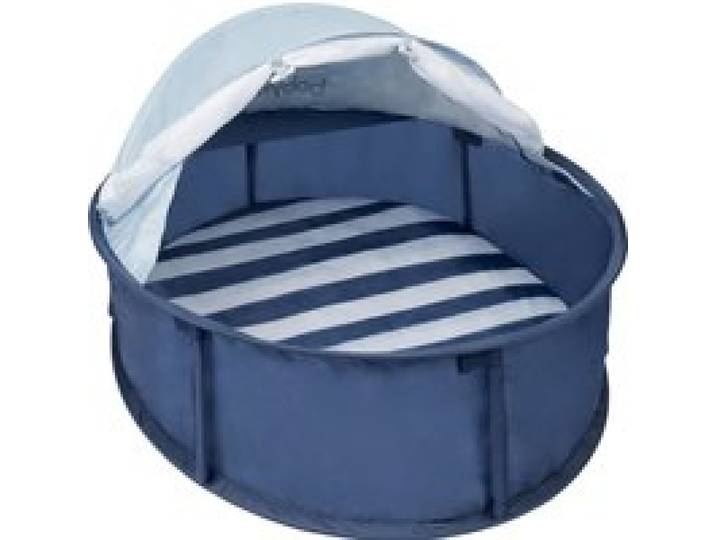 Strandmuschel & Reisebett Babyni 2in1 mit UV-Schutz 50+