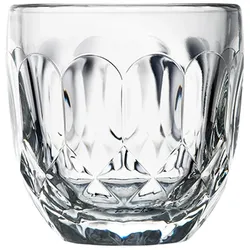 La Rochère LA ROCHERE Espressotasse Facetten 10 cl x6 - La Rochere Transparent Rundglas