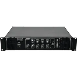 Omnitronic MPZ350.6 Mischverstärker, Stereoverstärker, Schwarz