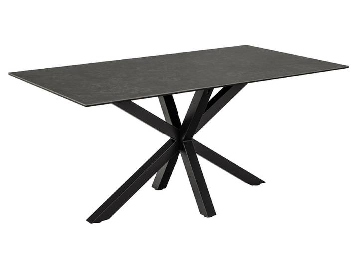 Tisch HEAVEN 160x90x75.5cm grau anthrazit