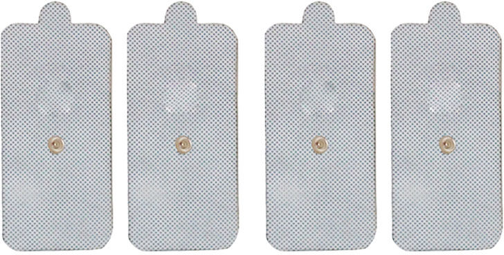Elétrodos Adesivos de Snap único Kinefis 5X10 cm (Saca 4 Unidades)