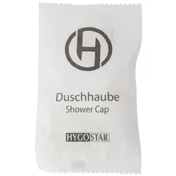 Duschhaube PE Transparent 100 Stück Ø 53 cm