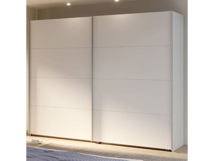 Armoire à portes coulissantes 270cm Blanc