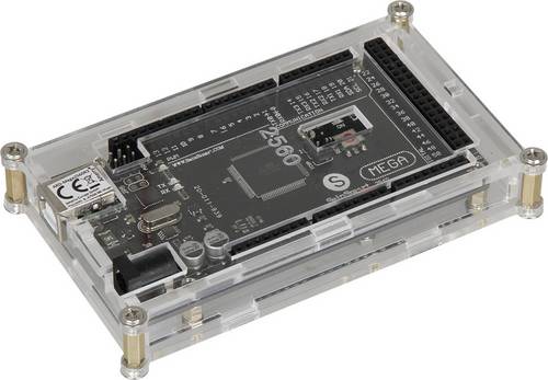 Joy-it ARD_Mega-Case1 MC-Gehäuse Passend für (Entwicklungskits): Arduino Transparent